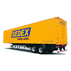 Miniatura Realista de Controle Remoto Caminhão Scania S540 6X4 + Carreta de Brinde